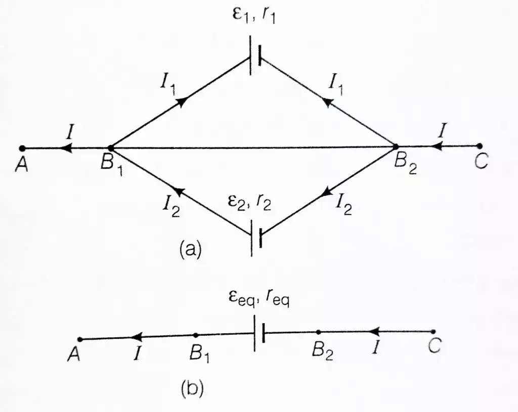 Combination of cells in series and parallel class 12 laws of nature