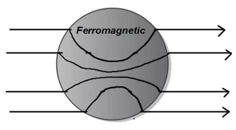 Classification of magnetic material with examples class 12